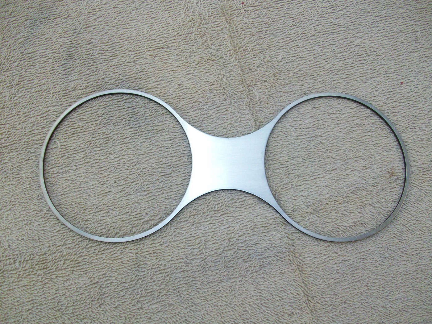 $30 GadgeTT V1 no holes brushed aluminum for double vent
