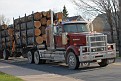 Large logs and I bet a happy trucker knowing someone took his photo! LOL!