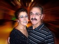 The happy couple