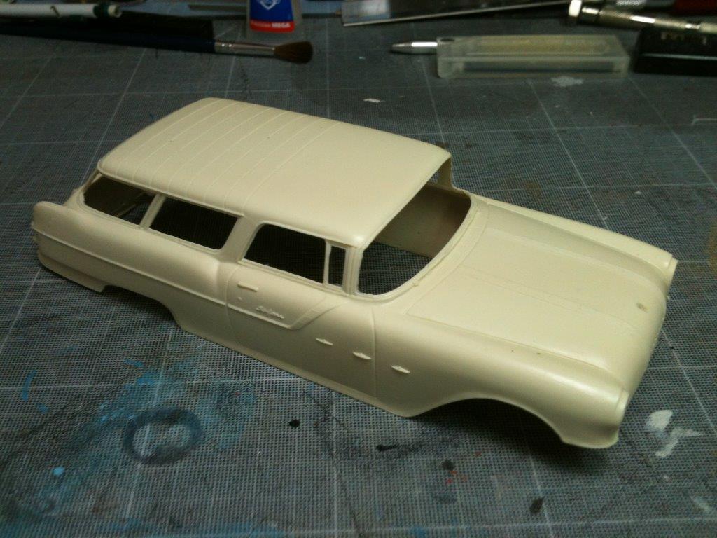 Pontiac 1955 Safari de chez modelhaus Photo-vi
