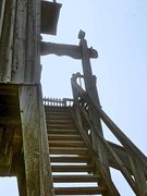 Treppe der Bockwindmühle