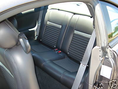 Photo Interior Rear Seat Ford Mustang 2003 2004 Mach 1