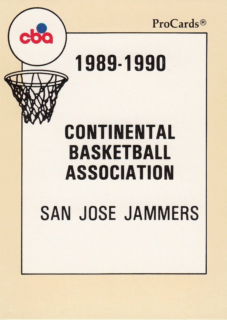 1989-90 ProCards CBA album | Cardboard History Gallery