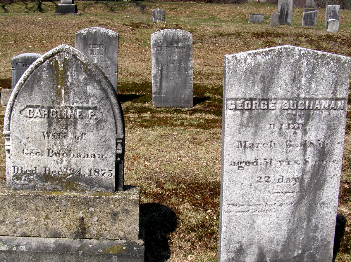 Photo N GROSVENORDALE MAIN STREET CEMETERY BUCHANAN 01