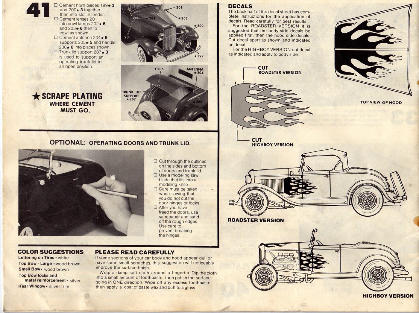 Photo: File0030 | MONOGRAM '32 Ford Street Rod 1/8 scale #2602 album ...