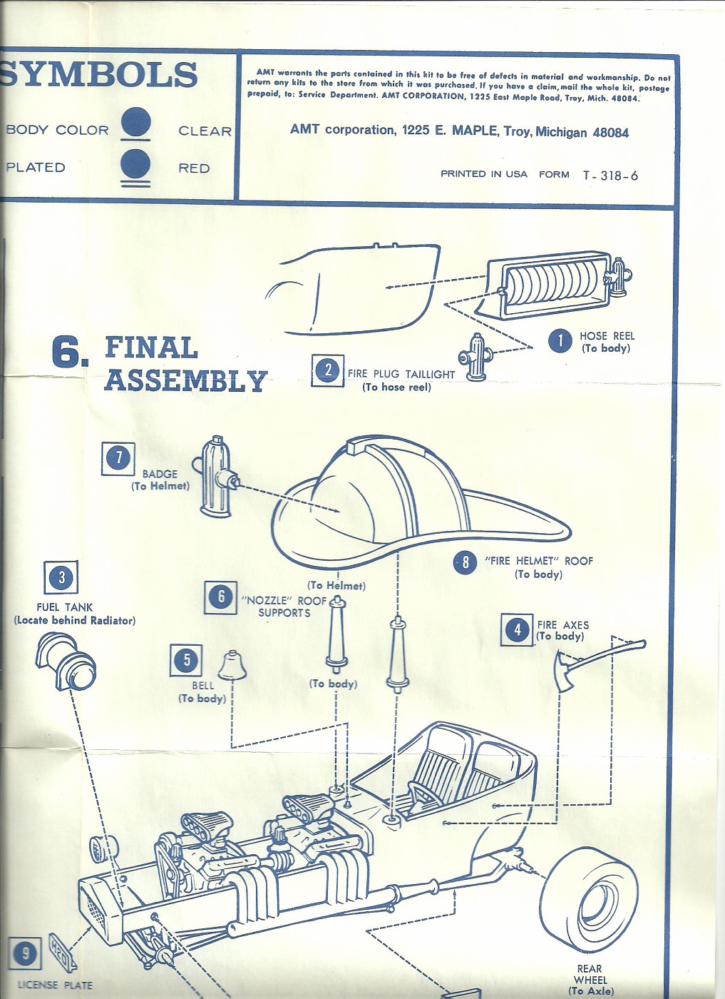 Firebug Model Kit Photo: 5 001 | AMT FIREBUG album | DRASTIC PLASTICS MODEL CAR CLUB ...
