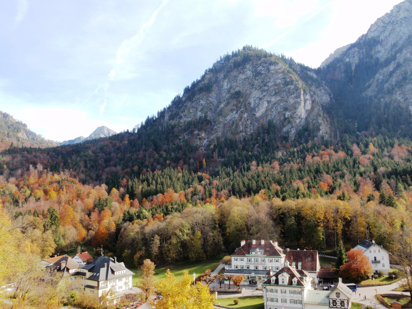 Blick von Schloss Hohenschwangau