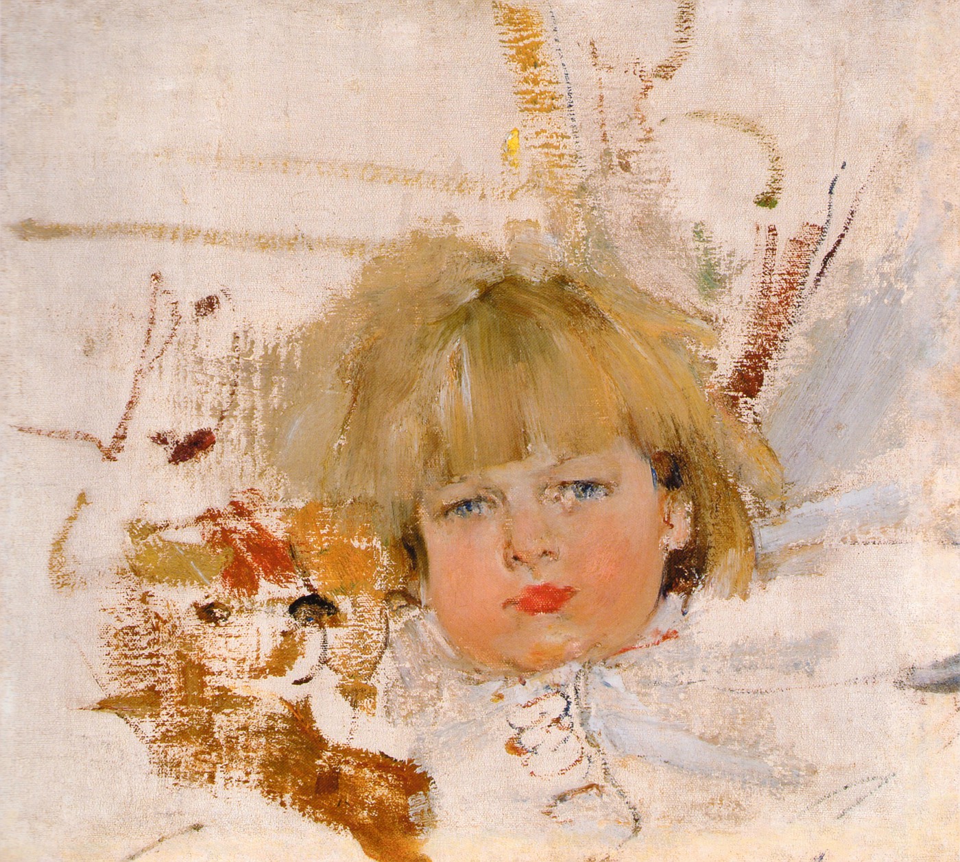 Николай Фешин детский портрет