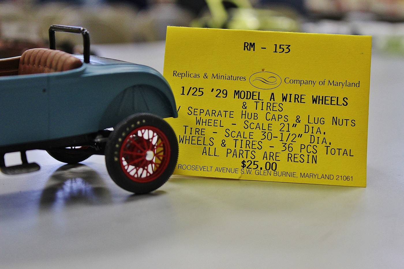 Photo 007 Replicas & Miniatures Co. of Maryland album Lyle Willits