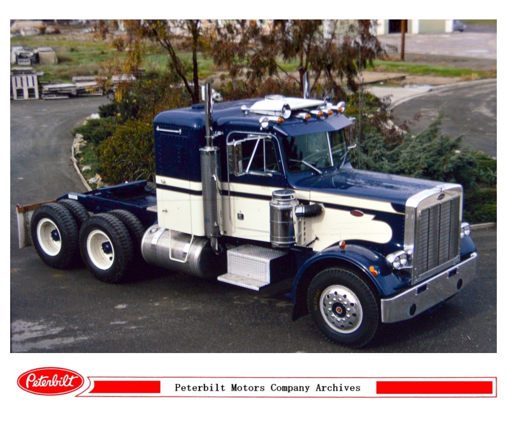 Photo Throwback This standard hood model 359 with 36 inch sleeper was