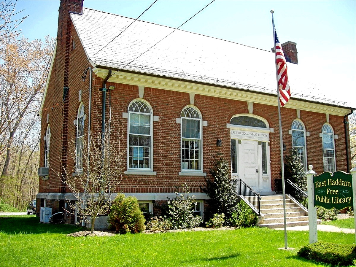 Photo: MOODUS - EAST HADDAM FREE PUBLIC LIBRARY - 01 | EAST HADDAM ...