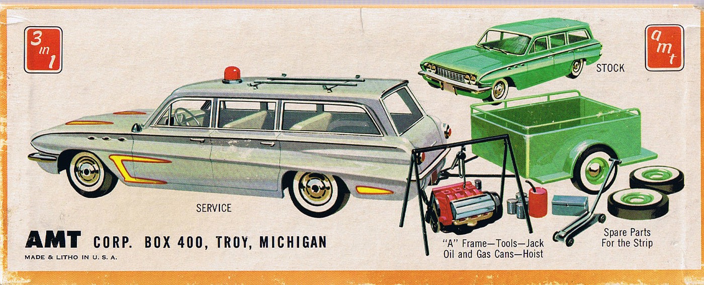 Photo: CCI04162009 00001 | AMT 1961 Buick Special Station Wagon #K 5041  album | DRASTIC PLASTICS MODEL CAR CLUB | Fotki.com, photo and video  sharing made easy.