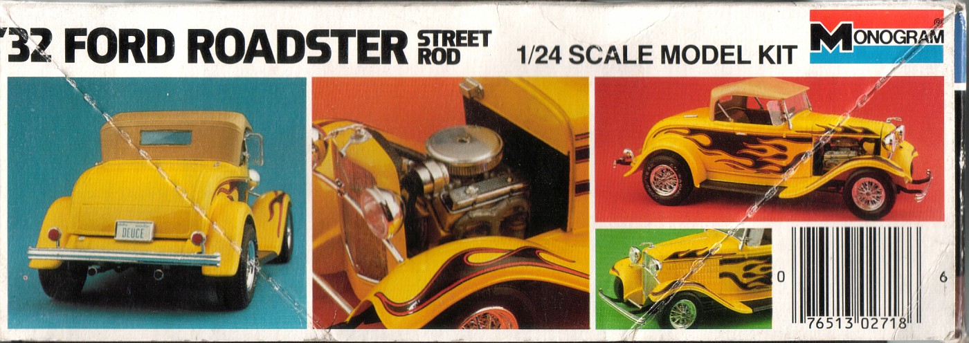 Monogram 32 Ford Roadster Street Rod Model Kit 2718 for sale online 