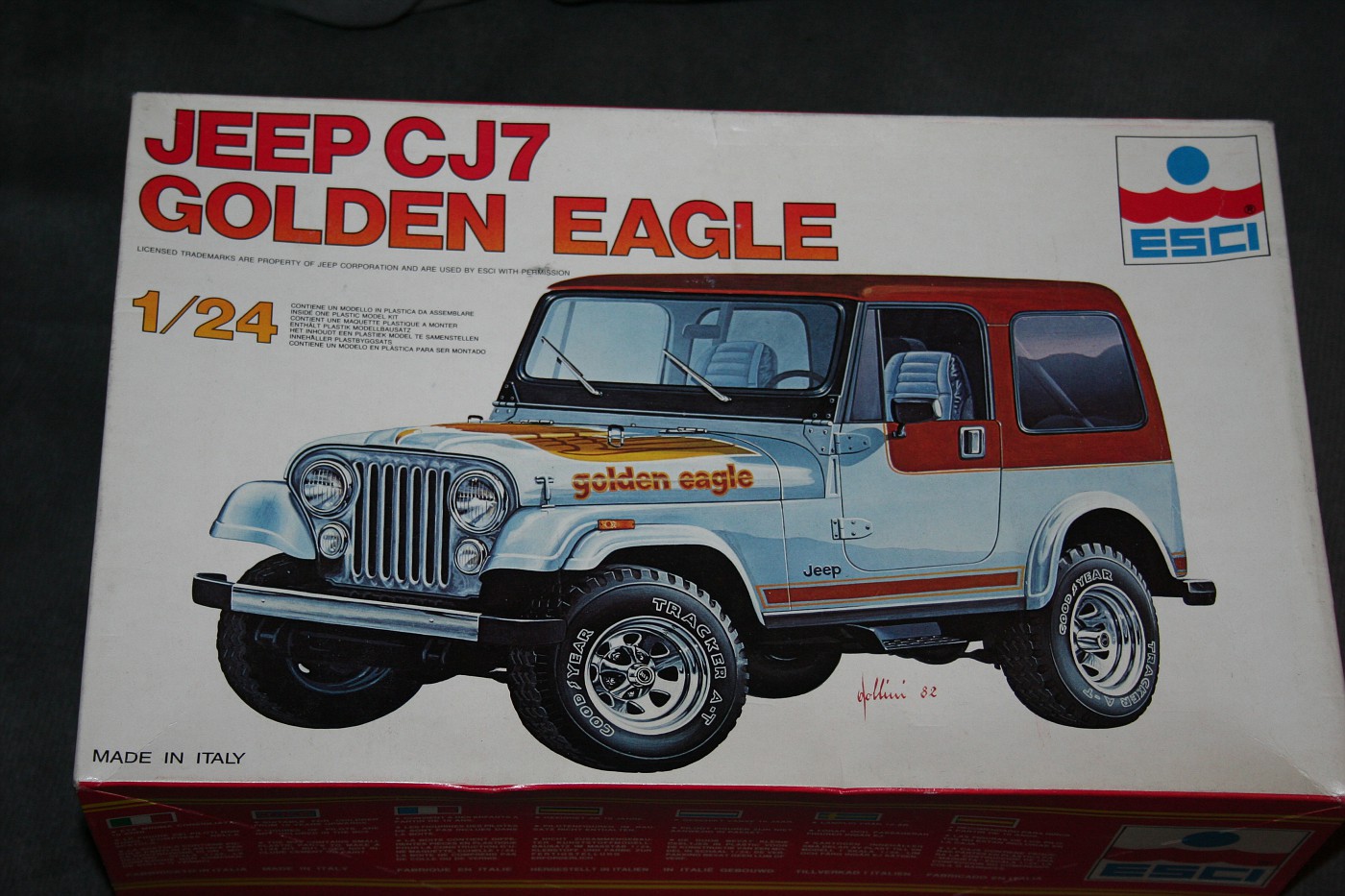 Photo Jeep Cj7 Golden Eagle Esci 124 Album Bugace