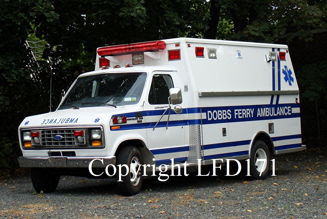 Photo Ambulance 56B2 RETIRED Dobbs Ferry VAC album Westchester
