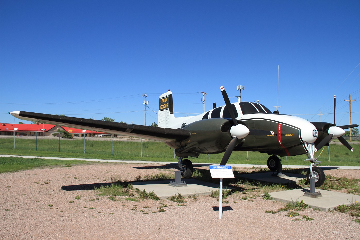 Photo June 9, 2013. Box Elder. Box Elder South Dakota Air and Space Museum album DANGAR