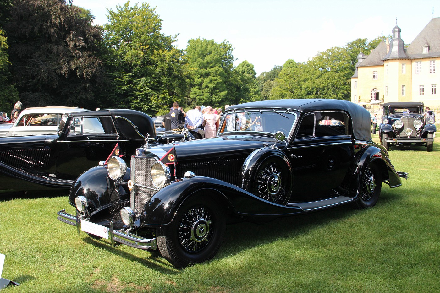 Photo: 1935 Mercedes Benz 500K CC 00 | Schloss Dyck Classic Days 2013 ...