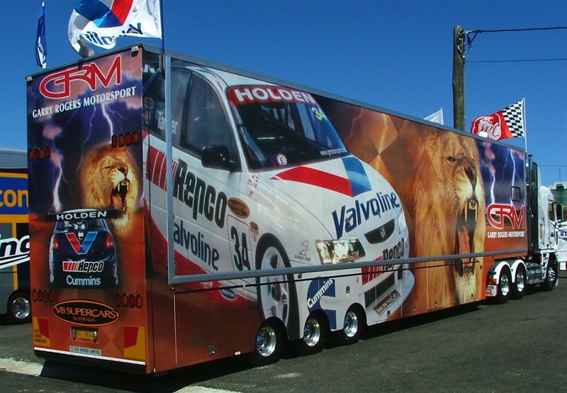 Photo: Gary Rogers Motorsport rig | In The Pits album | ooO(PETER)Ooo