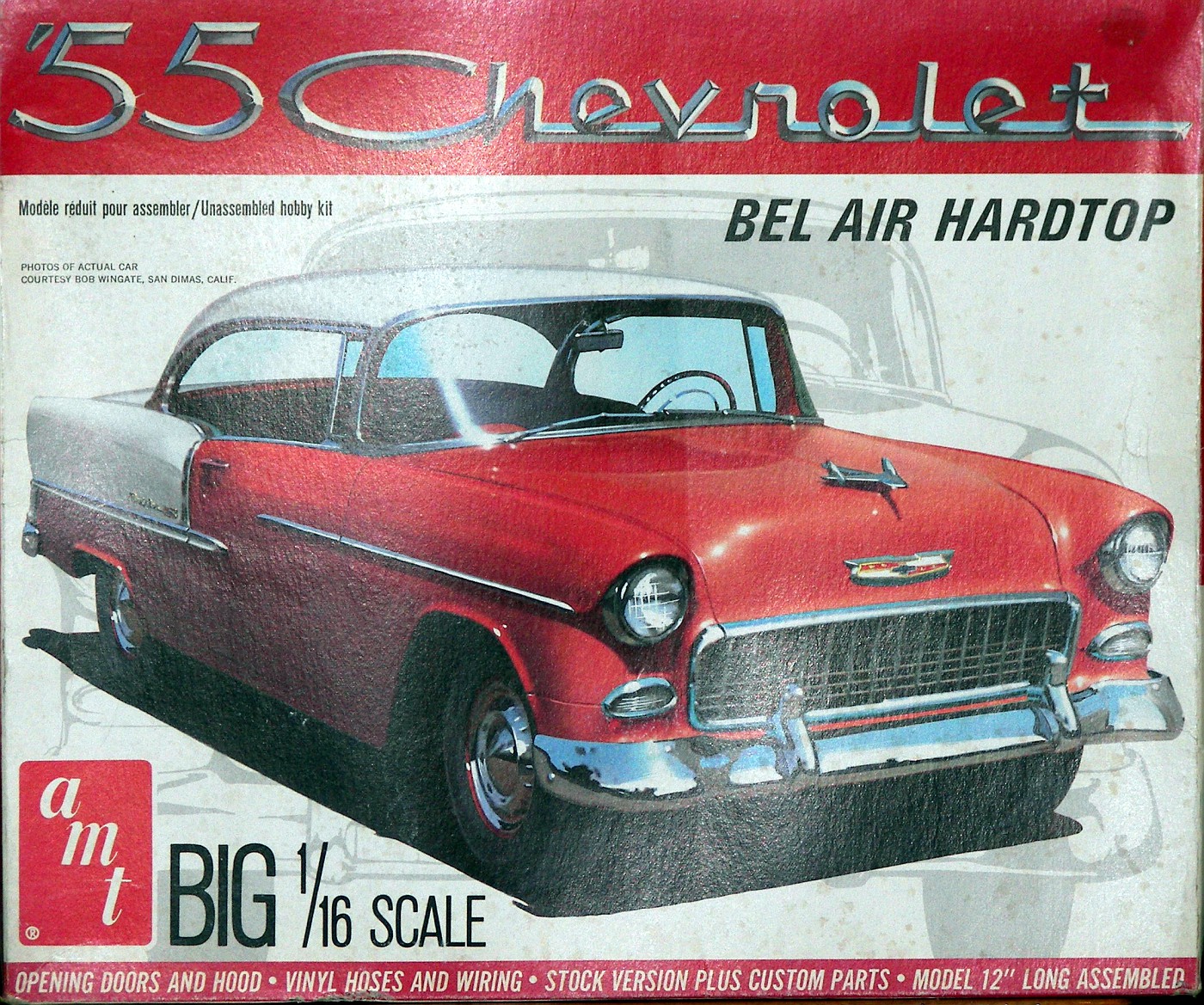 Photo: 1955 Chevrolet Bel Air Hardtop | AMT Auto Box top only album ...