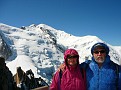 Hoyt and Shellie at Mont Blanc