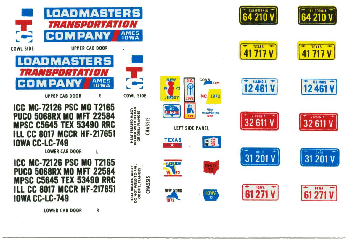 Photo IH4070Adecal cleaned 8000 International CO4070A Ertl 125
