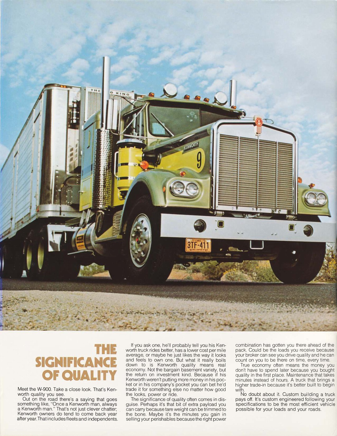 Photo: W900-1970s-02 | Kenworth W900 1970s album | Dutch Model Truck ...