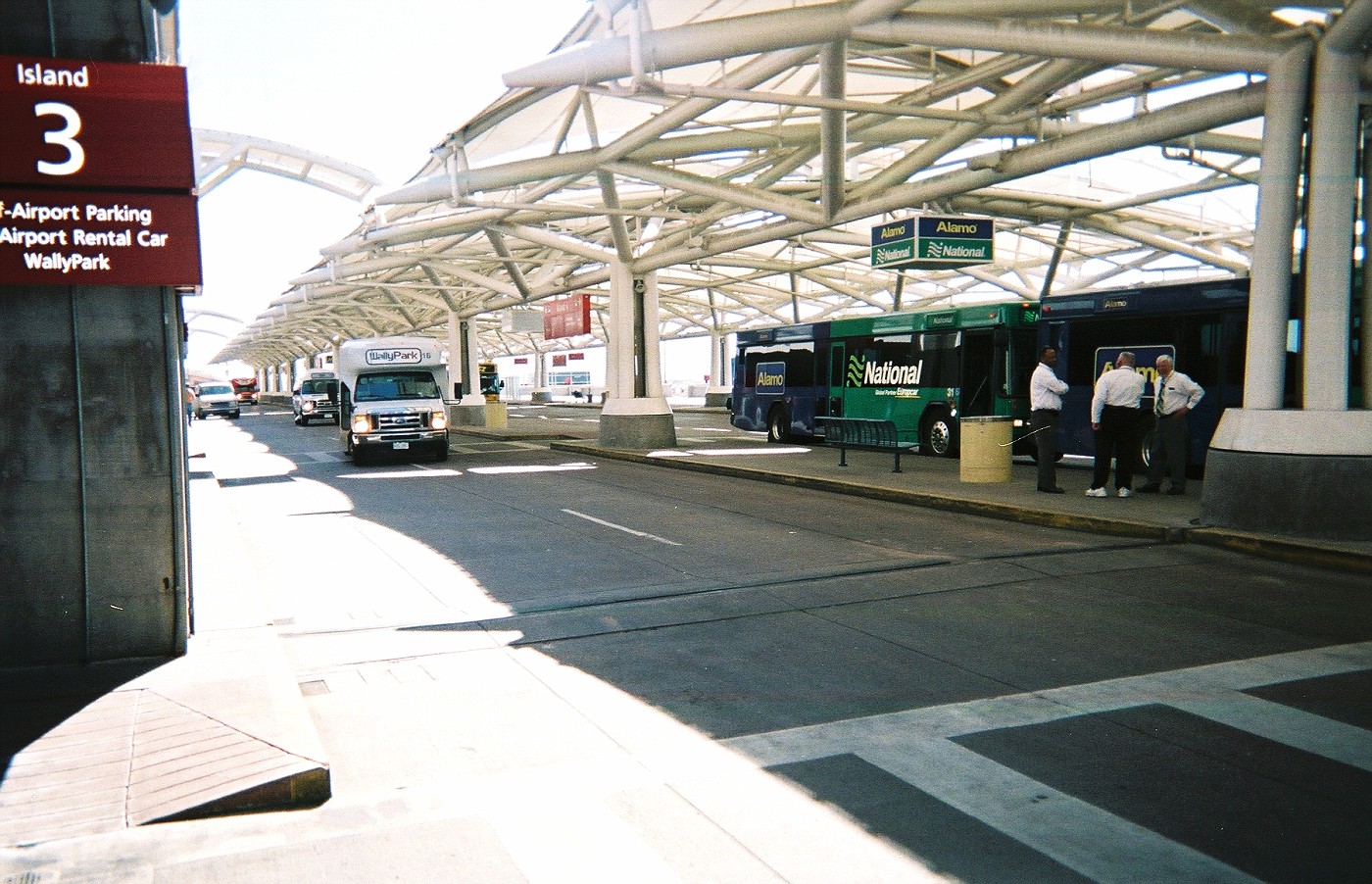 Photo Departures Pickup Area at Denver International Airport Trip to