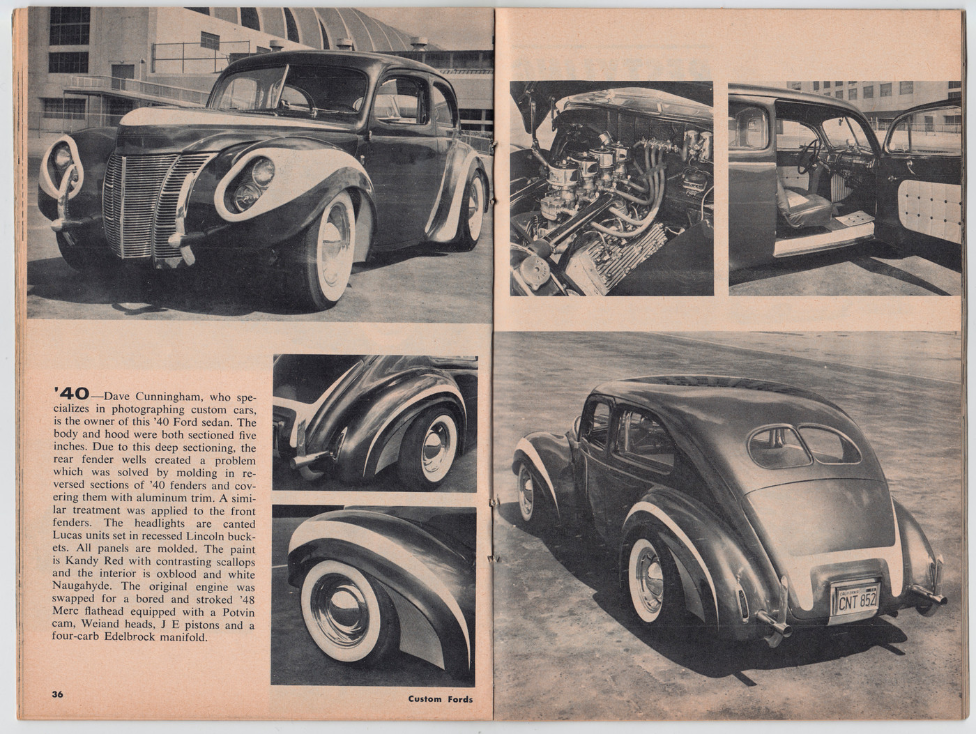 Photo: DaveCunningham1940FordArticle.jpg | Dave Cunningham '40 Ford