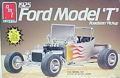 Photo: 1925 Ford Model T Roadster | AMT Auto Box top only album ...