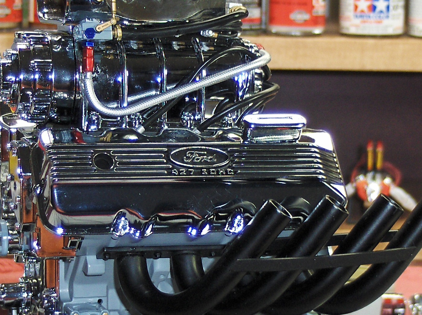 Photo: HPIM1680 | REVELL Ford 427 SOHC Drag Engine album | DRASTIC ...