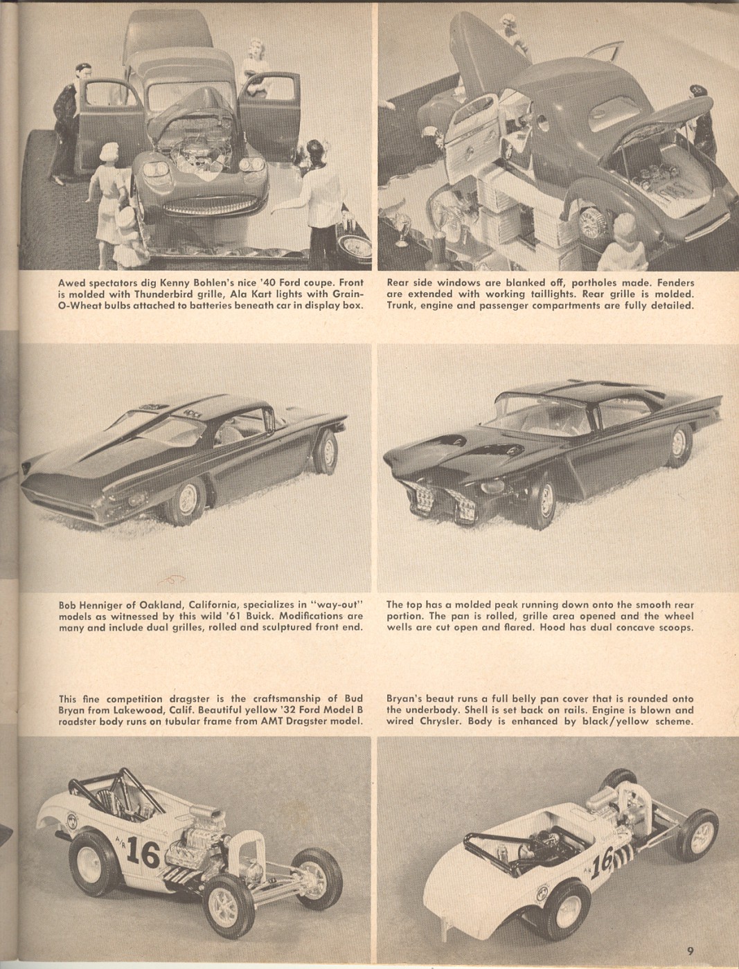 Photo AMT Model Car Handbook pg 09 AMT Model Car Handbook 1962