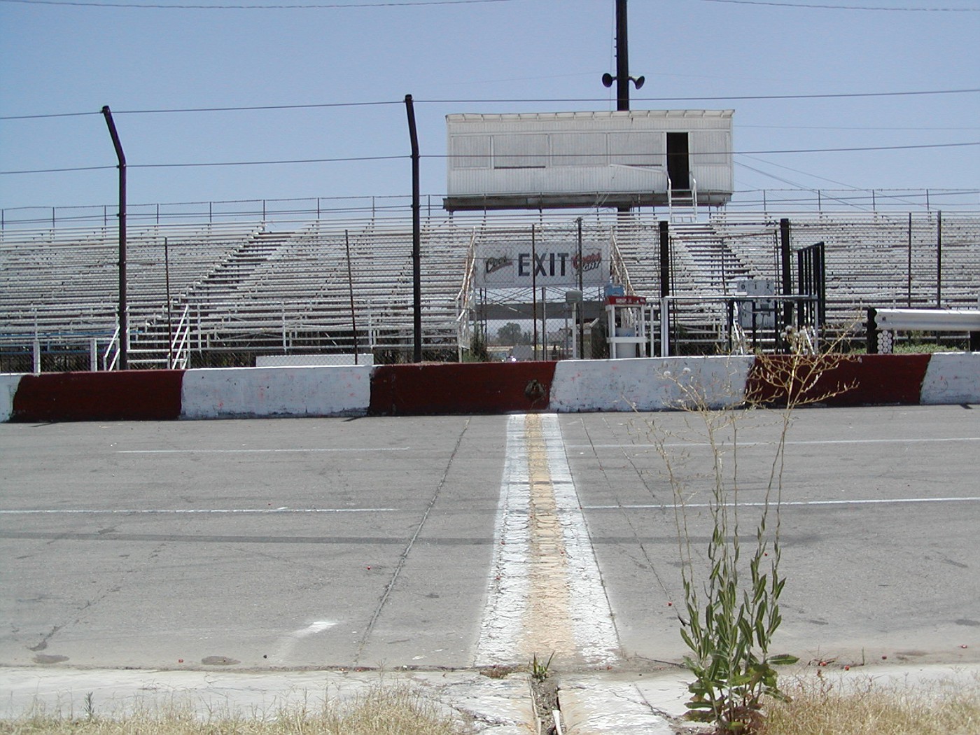 Photo The StartFinish Line Cajon Speedway Track Views album Cajon