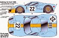 Чертеж ford gt40