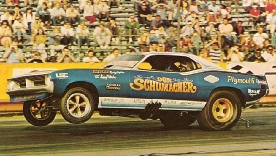 Photo Don Schumacher (8) VINTAGE FUNNY CARS III album LOUDPEDAL