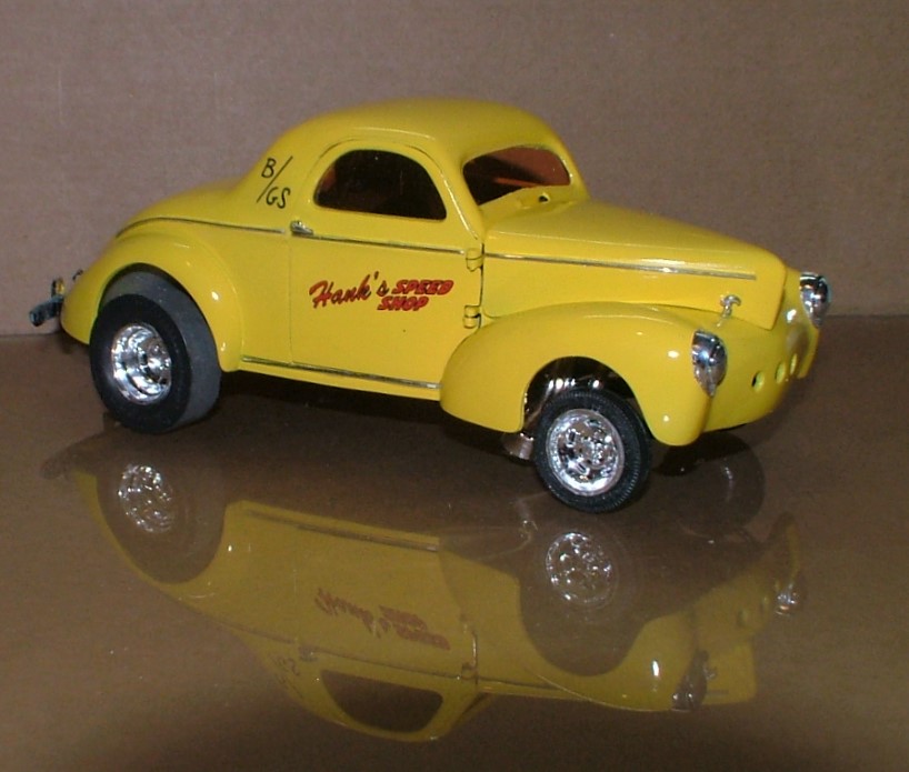 Hanks Speed Shop Wlllys | Traditional Rod and Kustom in scale