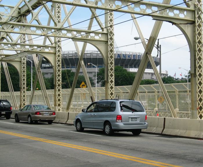 Photo Willis Ave Bridge Yankee Stadium Aug 2003 The Bridges of New