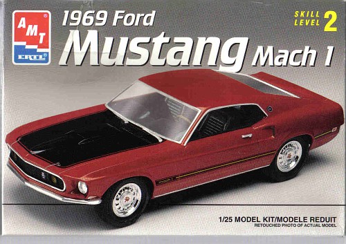 Photo: AMT #8233 1969 MUSTANG | Box Art album | Rocketwheels | Fotki ...