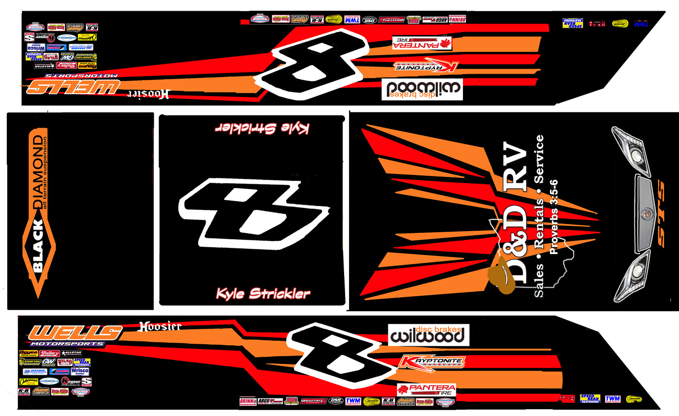 Photo: 8strickler19- | Dirt Late Model Decals album | Custompaint ...