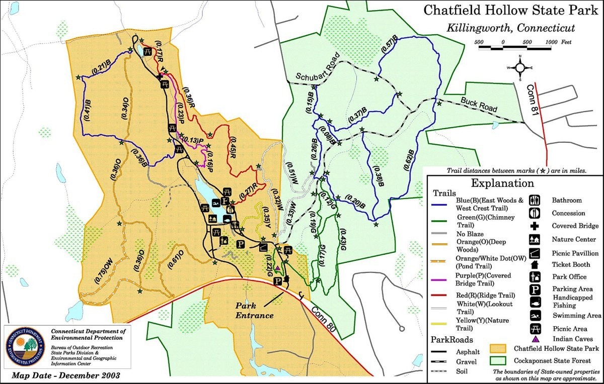 CHATFIELD HOLLOW KILLINGWORTH, CT album Jerry Dougherty's