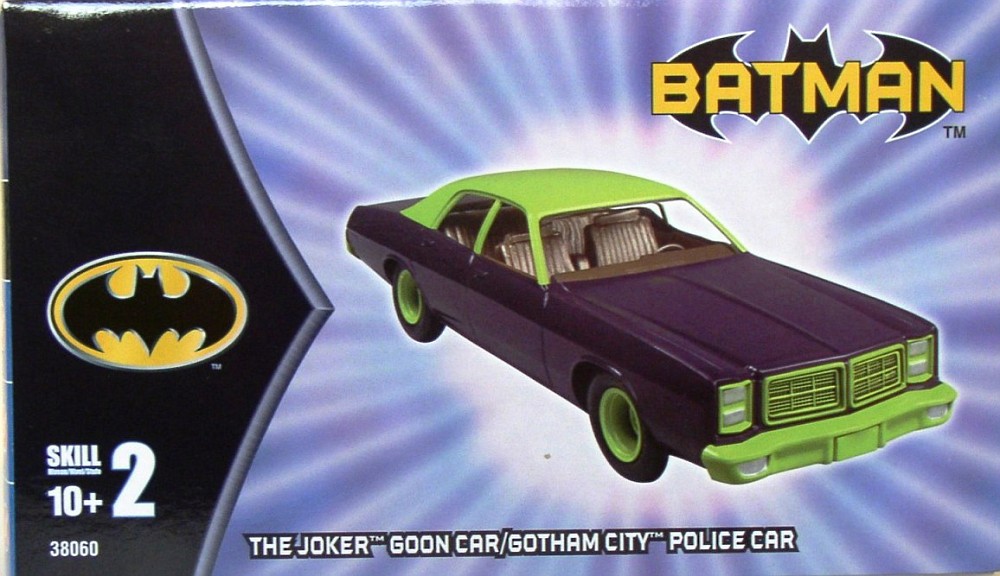 Photo: AMT Batman Police - Joker Goon Car box art 3 | AMT The Joker Goon Car  Gotham City Police Car #38060 album | DRASTIC PLASTICS MODEL CAR CLUB |  , photo