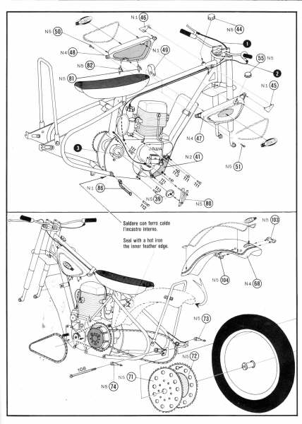 PROTAR JAWA 500cc DT-890 Speedway album | DRASTIC PLASTICS MODEL CAR ...