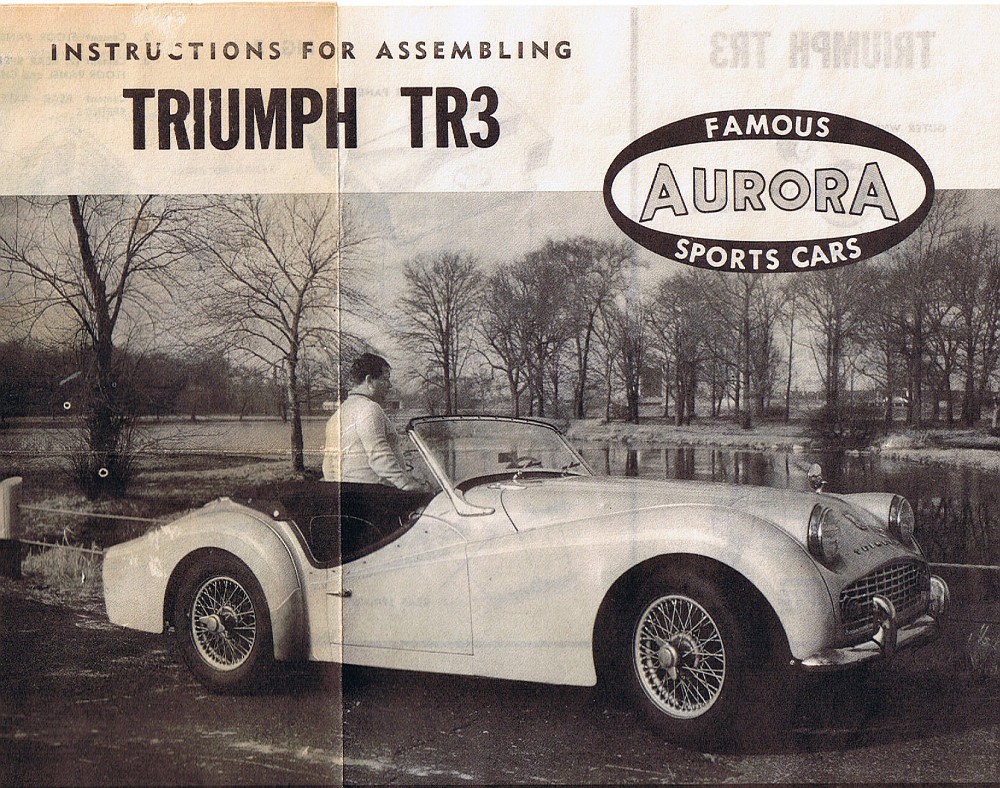 AURORA Triumph TR3 #518-49 album | DRASTIC PLASTICS MODEL CAR CLUB ...