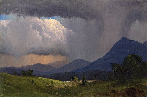 Mountainside Downpour (1871)
