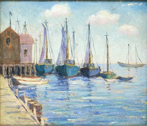 Boats at Pier (undated)
