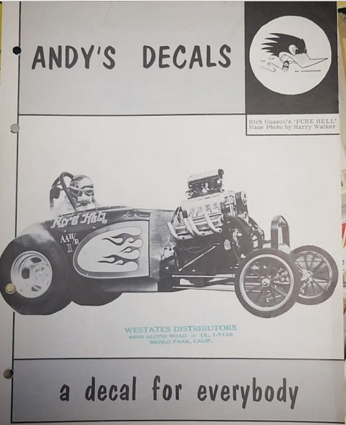 Photo: Andy's Decals | ANDY BRIZIO & FAMILY album | LOUD-PEDAL | Fotki ...