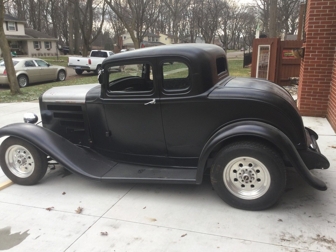 Photo: 5 w Coupe all steel The fenders, four piece hood, grille shell ...