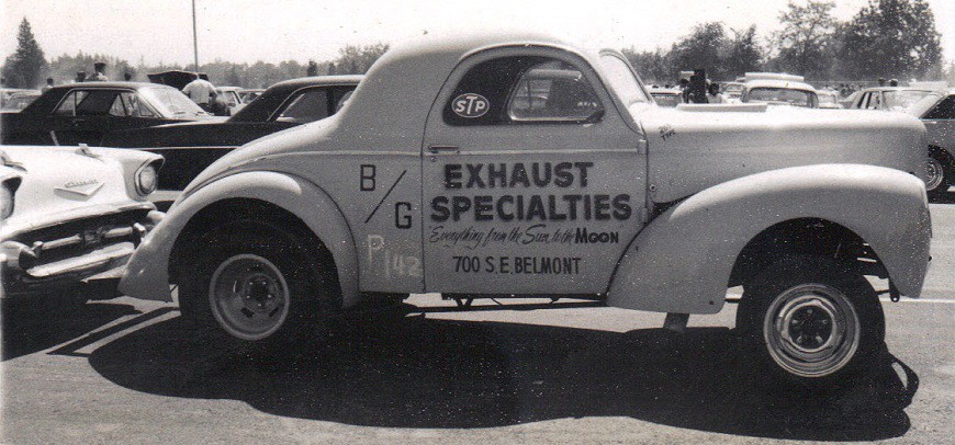 Rototiller Drag Racing Photo: Chuck Tiller Willys | MISC DRAG RACING PIC'S VI album | LOUD ...