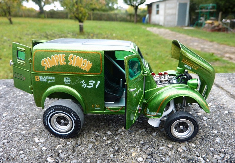 Photo: Ford Anglia 51 gasser photos finales 043 | Dragsters album