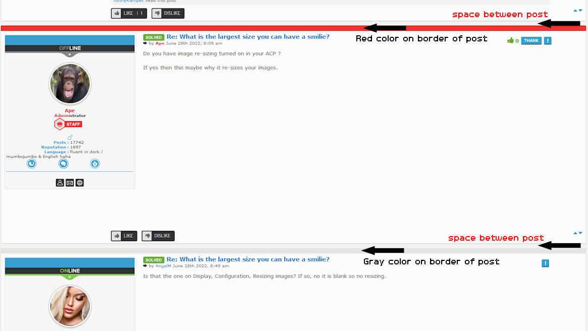 Topics tagged under phpbb3 on The forum of the forums Spacesandcolorbetweenposts-vi