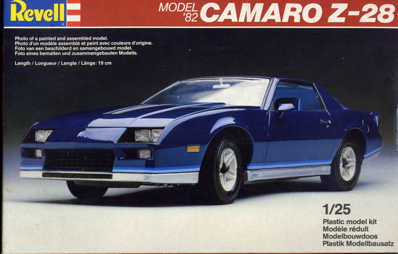 Photo: 1982 Chevrolet Camaro Z28 Box 1 | REVELL '82 Camaro Z28 #7216 album  | DRASTIC PLASTICS MODEL CAR CLUB | Fotki.com, photo and video sharing made  easy.
